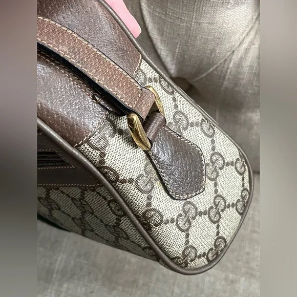 Gucci Ophidia vintage Zip Around Camera leather crossbody bag - Picture 7 of 14